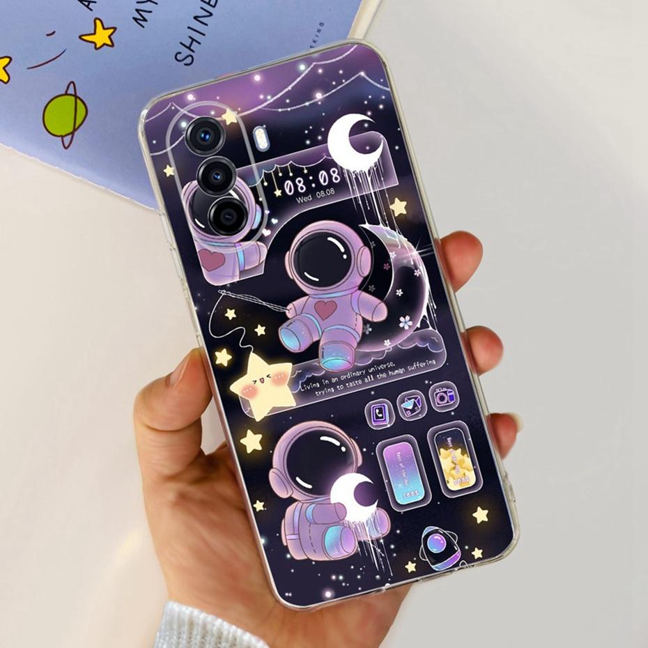 Schöne gemalte Hülle für Huawei Nova Y70 Plus Nova70 Weiche Silikon TPU Rückseite für Huawei Nova Y70 Y 70Plus MGA-LX9 Handyhülle