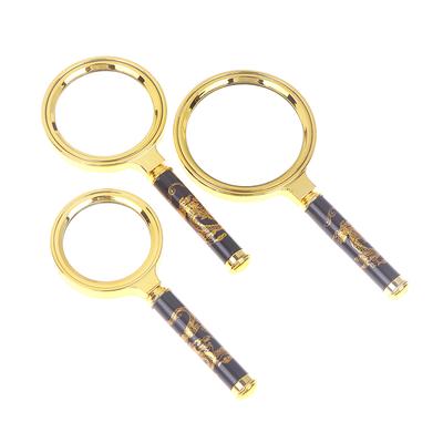 1 Piece 60/70/80Mm Magnifying Glass 6X 7X 8X Handheld Magnifier With Handle For Home Learning Reading And Fault Finding