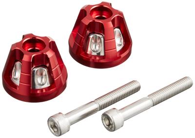 KITACO Union Bar End Cap Red Anodized GROM DIO110 Zoomer X Etc. 506-1157220
