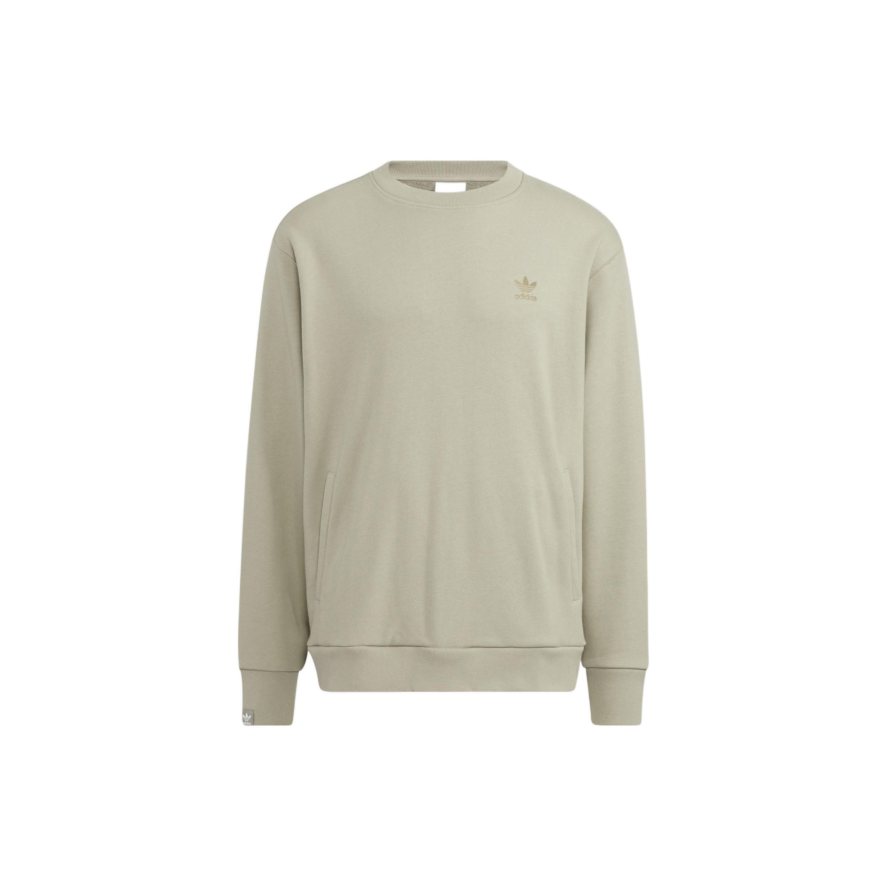 adidas Crew Sweatshirt Olive Green Men s IC8143 XL