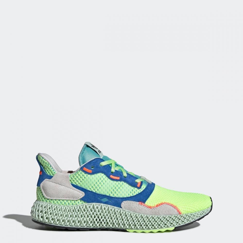 

Adidas Мужские кроссовки adidas ZX 4000 4D hi res желтый лен зеленый легкий мятный
