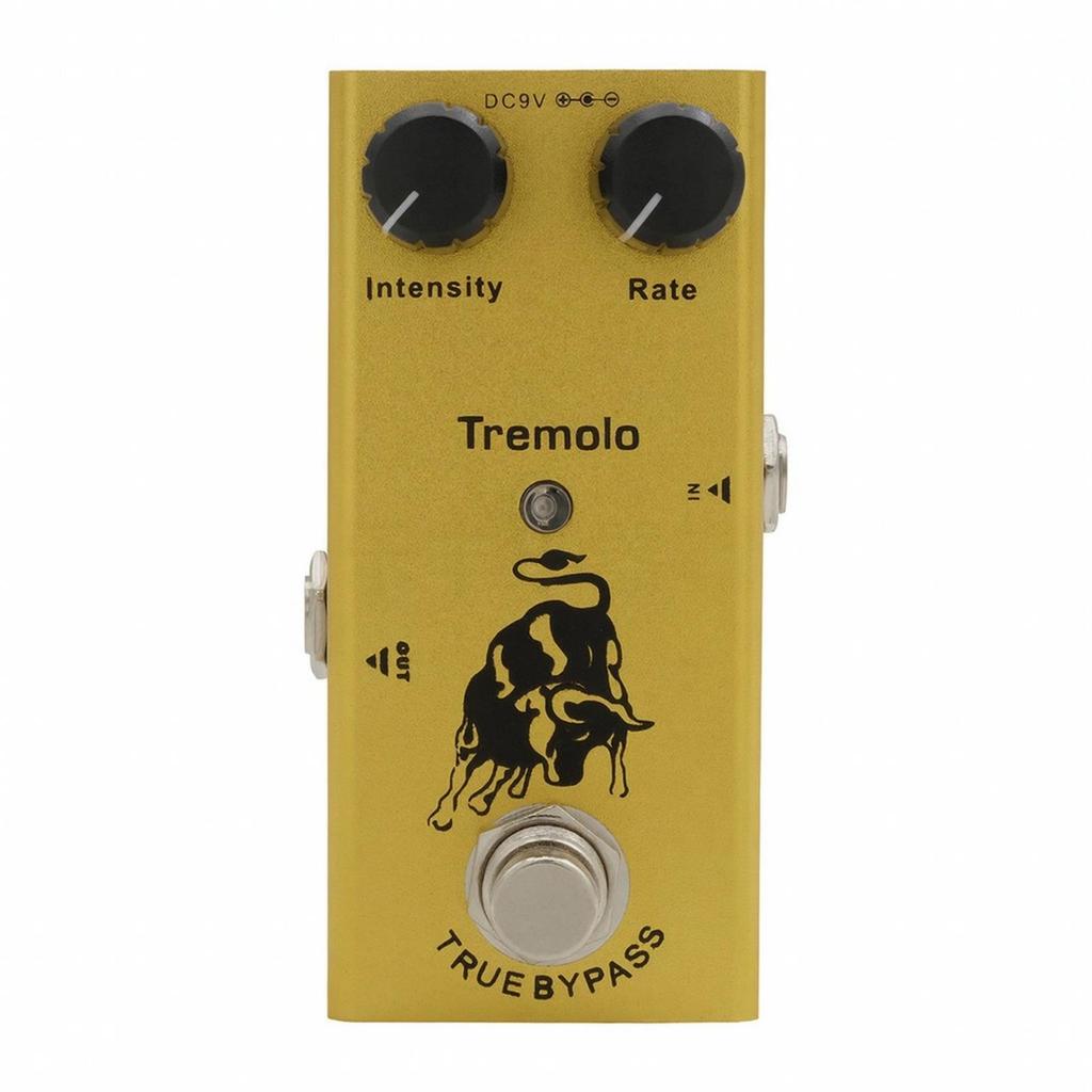 Compact Guitar Effects Pedal Metal Instrument Sturdy Accessory