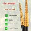 Pine Nut & Betel Nut Telescopic Rod - High Carbon Fiber, Super Hard Design for Hornet Nest Removal & Walnut Cracking