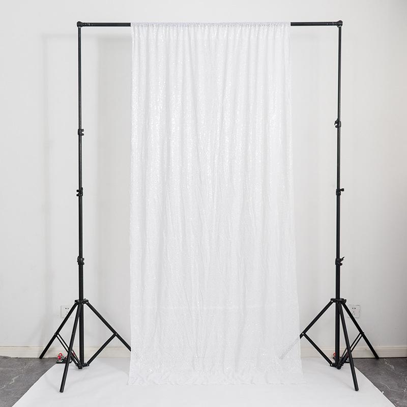 1PCS Sequin Backdrop,Glitter Background Curtains Shimmer Photography for Party Wedding Birthday Christmas Baby Shower Back Drop Decor