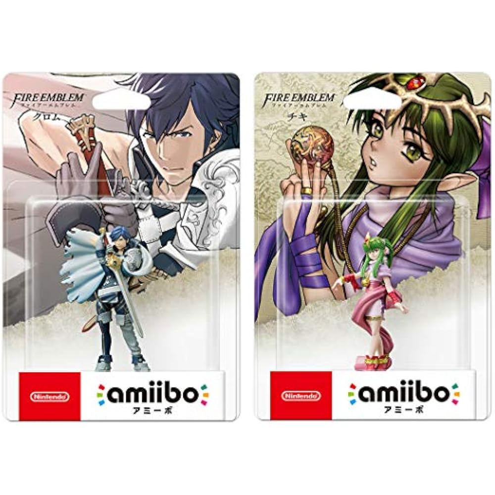 amiibo Chrome Chiki 2 Piece Set Fire Emblem Series