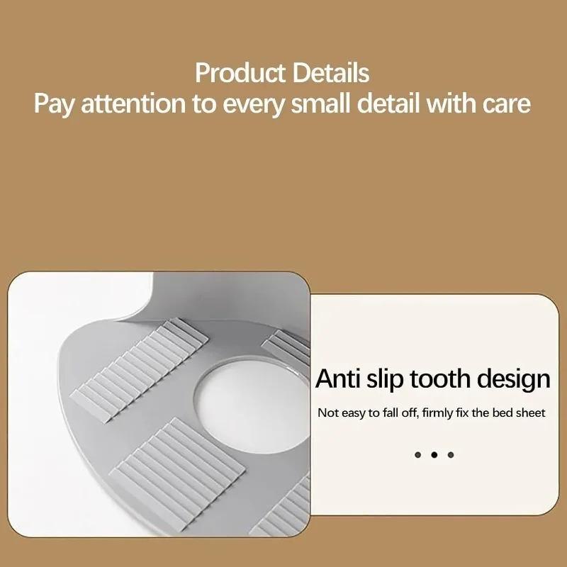 4Pcs Heavy Duty Bed Sheet Corner Tightener Clips High-Quality Durable Grippers for Bed Sheet Protectors