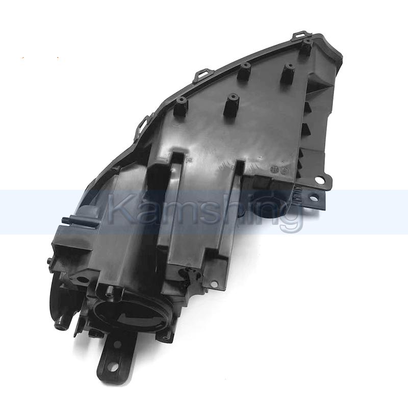 Kamshing Front Headlight Base Cover For Jeep Compass 2017-2019 Head Light Back Lid Headlamp Rear Shell