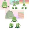 Adorable Green One Liam Backpack Plush Toy Soft Short Plush Animal Backpack