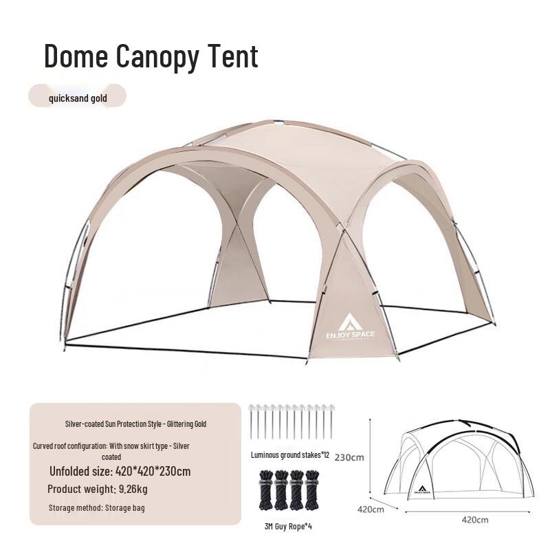 ENJOY SPACE Сферическая купольная палатка для кемпинга One Size