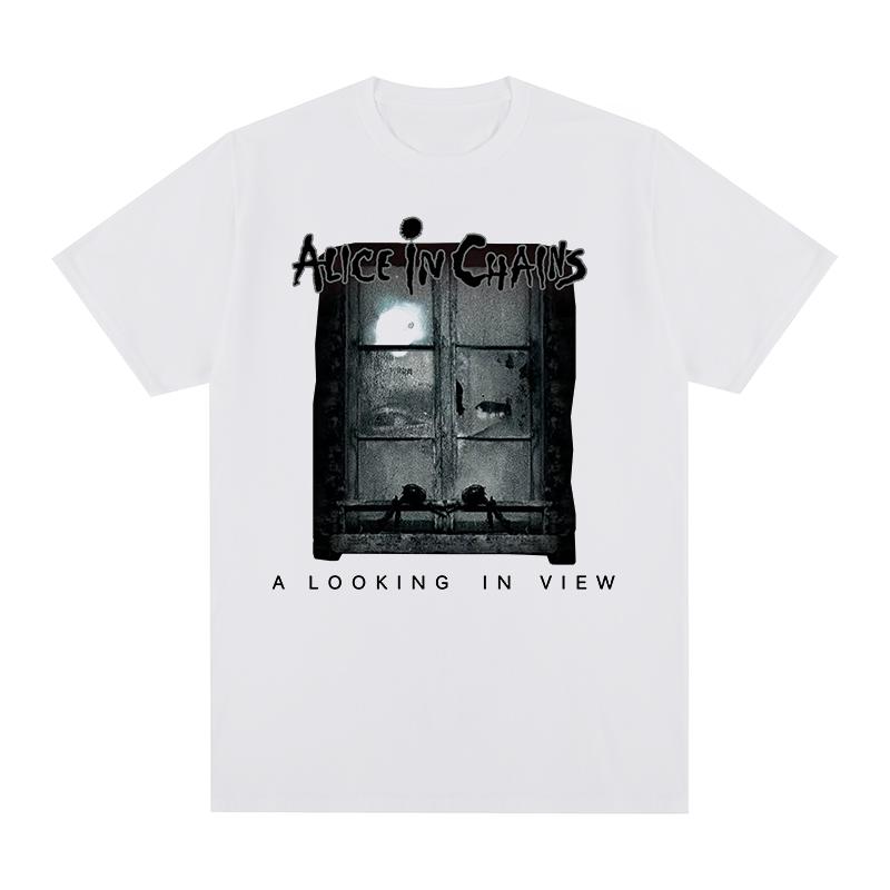 

Alice In Chains Vintage tshirt Heavy Metal Music Band Punk Rock Y2K Cotton Men T shirt New TEE TSHIRT Womens tops S
