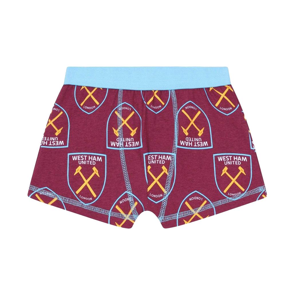 West Ham United FC Boys Crest Top & Shorts Set