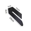 Punch-Free Single-Pole White Towel Rack Bathroom Pendant Toilet Towel Holder Silver Black Gold Dual-Use Models Available
