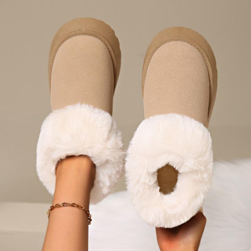 Snow Boots, Women's Shoes, Large-sized Home Warm Cotton Boots Are Bestsellers