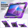 With Screen Protector Armor Case For Lenovo Tab 10.1" K10C TB311XU TB311FU Rotating Stand Heavy Duty Cover Shoulder Strap