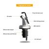 1/3Pcs Oil Bottle Stopper Cap Dispenser Sprayer Lock Wine Pourer Sauce Nozzle Liquor Leak-Proof Plug Bottle Stopper Kitchen Tool