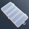 Waterproof Bait Box, 5 Compartments, Fishing Gear Accessories, Hook Storage Box, Plastic Bait Box