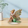 Butterfly Fairy Bohemian Style, 2D Flat Acrylic, Tabletop Decoration, Ornaments, Suitable for Living Room, Office, Christmas, Halloween
