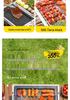 Portable Dual-Sided Charcoal Grill for Outdoor Camping & Household BBQs