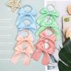 14pcs Ribbon Pigtail Hair Bows Elastic Hair Ties Hair Bands Holders Hair Accessories for Baby Girls Infants Toddler Wholesales