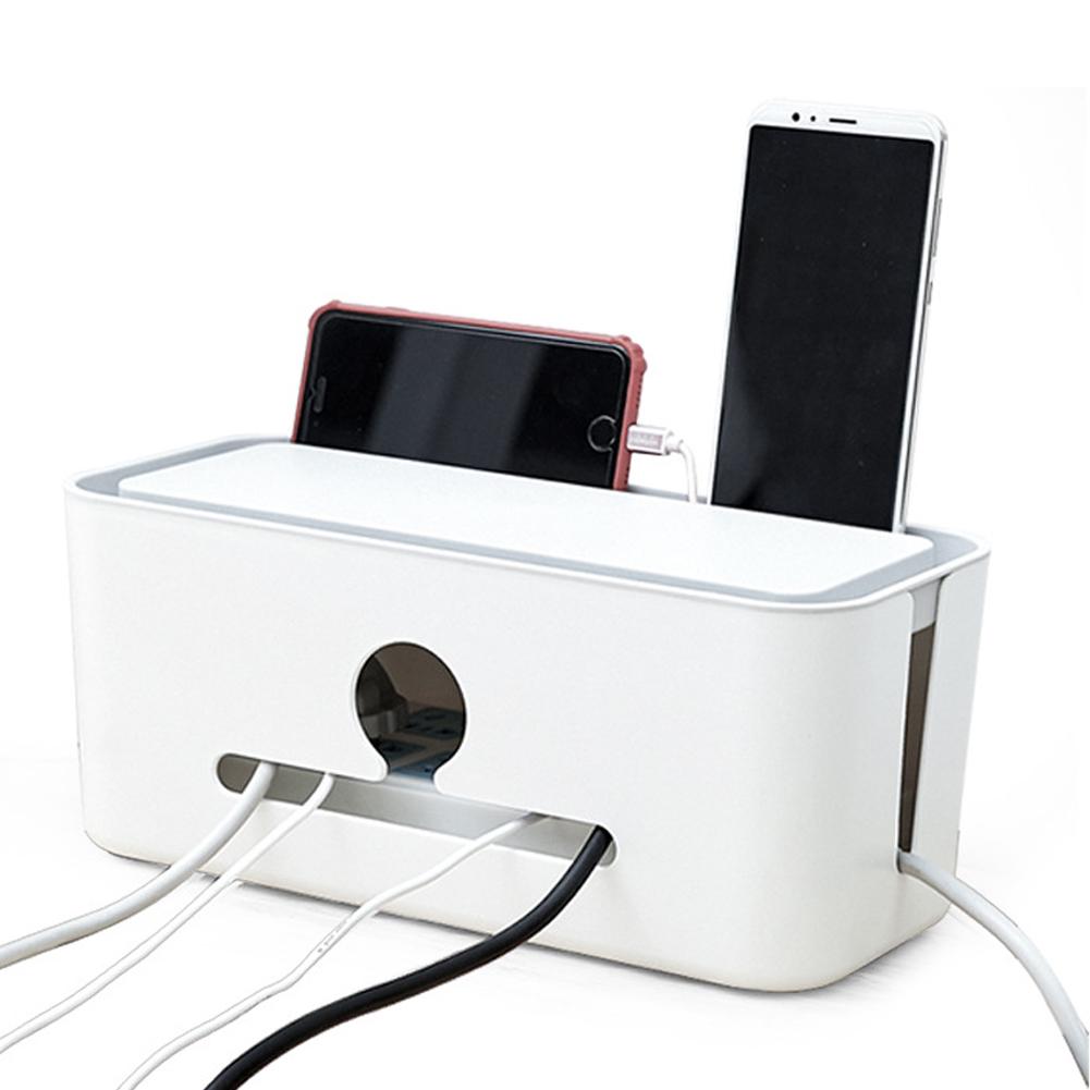Úložný box na napájecí kabel, prodlužovací kabel, nabíječku, napájecí zástrčku počítače