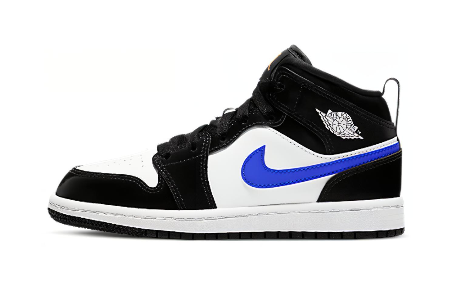 Jordan 1 Mid PS Черный Гоночный Синий 640734-084 35