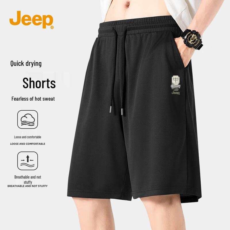 JEEP Men s Mesh Quick-Dry Athletic Shorts 5XL