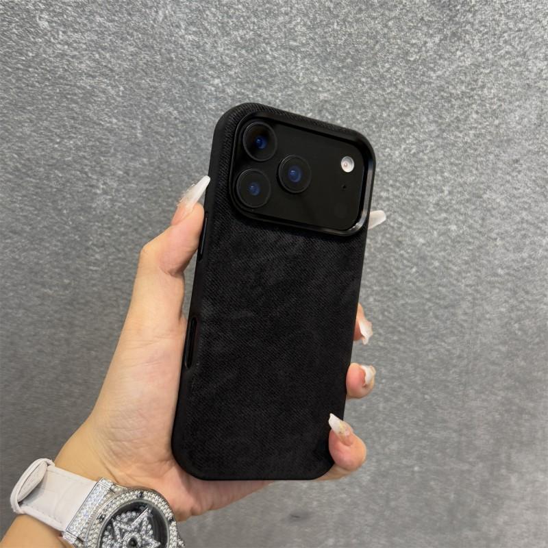 Flannel Lined Magnetic Phone Case IPhone 17 Pro Max 16 15 14 13 12 Full Body Shockproof Protective Cover