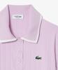 LACOSTE Women'S Golf Textured Short Sleeve Polo Sweater Af9430-56G 36S