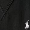Polo Ralph Lauren FW21 Logo Solid Crewneck Sweatshirt Women sweatshirt Black 211794395-001