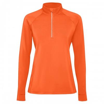 Womens/Ladies Estambul Quarter Zip Long-Sleeved Sweatshirt