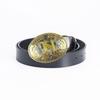 Whole Two-layer Cowhide Belt Male Punk Style Letter N Belt
