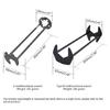 Bathroom Wrench Sink Repair Wrench Four-claw Hexagon Wrench Repair Plumbing Tool