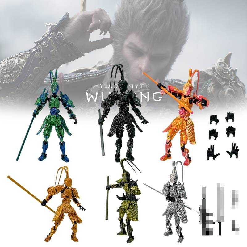 Myth Black Wukong Assembled Toys Children Educational Building Blocks Gifts