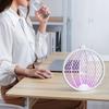 Foldable Electric Mosquito Swatter USB Rechargeable Mosquito Killer Lamp  Indoor Use