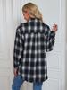 Autumn/Winter 2025 Women's Plaid Boyfriend-Style Loose Shirt