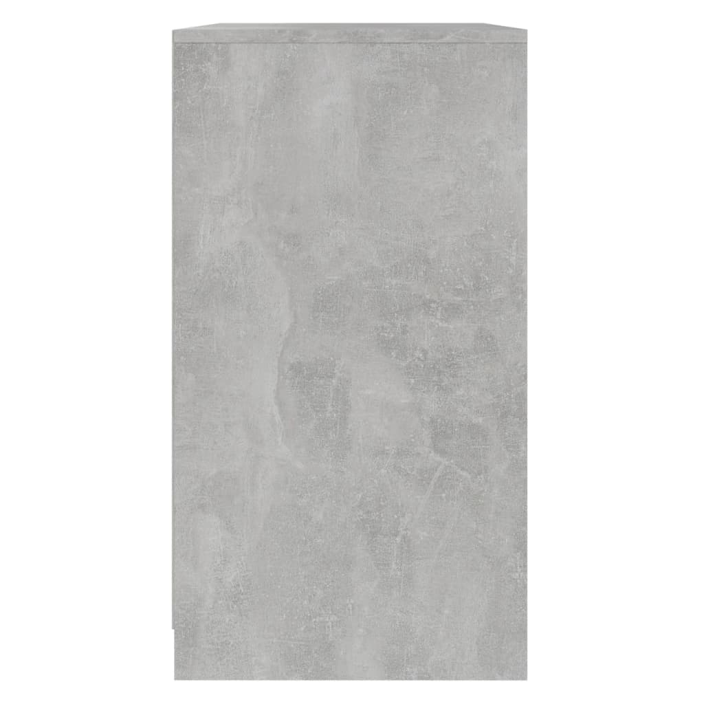 Vidaxl Szafka, Szarość Betonu, 70X40,5X75 Cm, Materiał Drewnopochodny