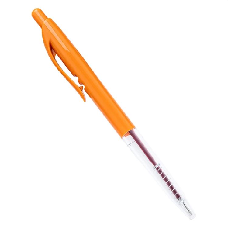 Retractable Ballpoint Pen 1.0mm Smooth Writing Tool Plastic Signing Pen For Sketching Notetaking Tasks