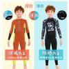 2.5mm Kids Boys Full Wetsuit Long Sleeve Thermal Dive Suit Snorkeling Surfing Swimming Water Sports Protection