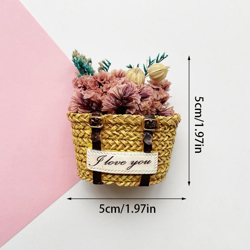 

Цветочная корзина на холодильник наклейка 3D Цветочная корзина магниты на холодильник