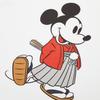 Uniqlo × Disney Mickey Mouse Cartoon Print Crew Neck Short Sleeve T-Shirt Unisex Tops White 438083-00