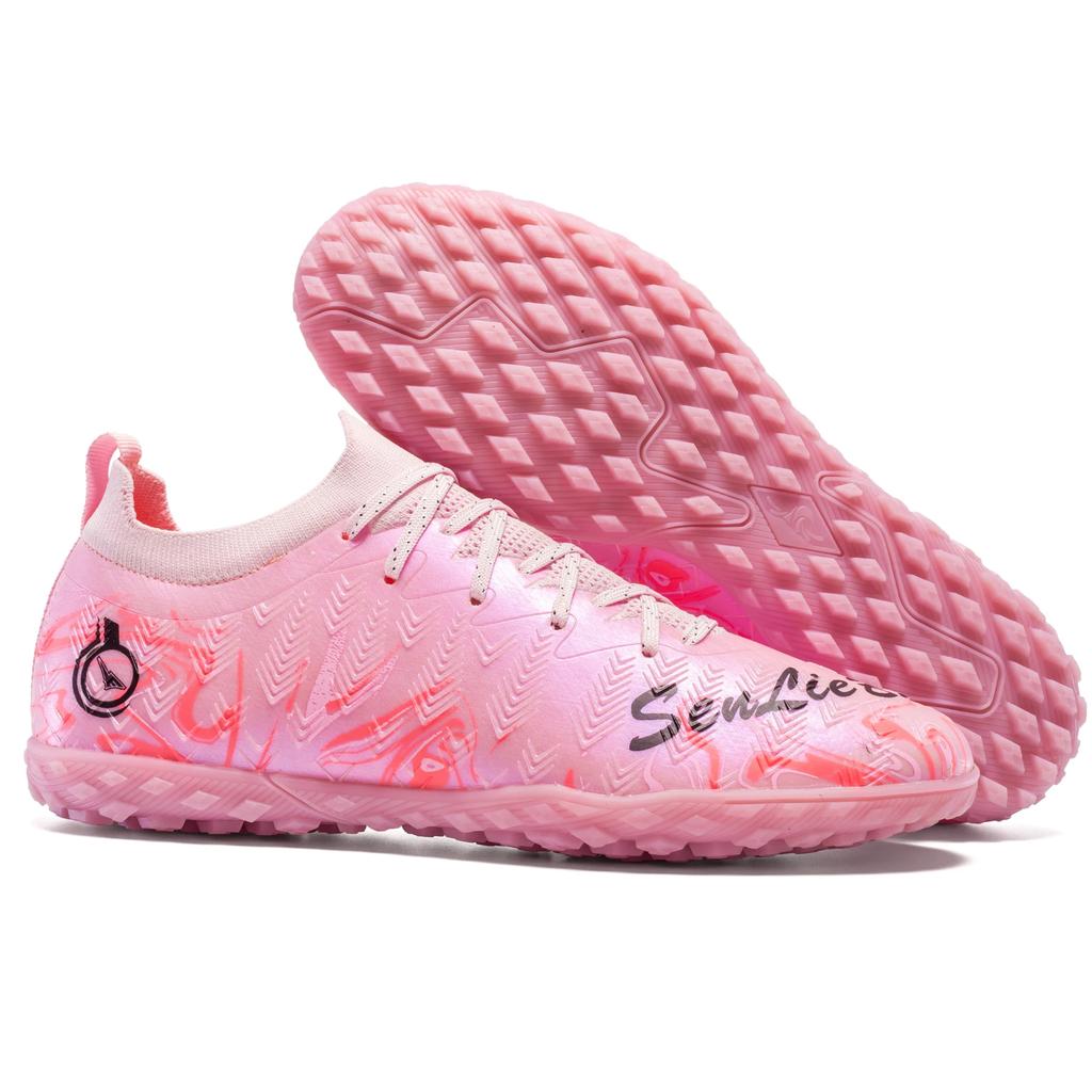Men's Football Boots Professional Soccer Field Cleats TF/FG High Quality Teenager's Outdoor Non-slip Sports Cleats Sneakers