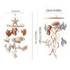 Baby Mobile Ocean Bed Bells Mobile Crib Jewelry Creative Pendants Toy Seahorse Wind Chimes Nursery Decorations Gift