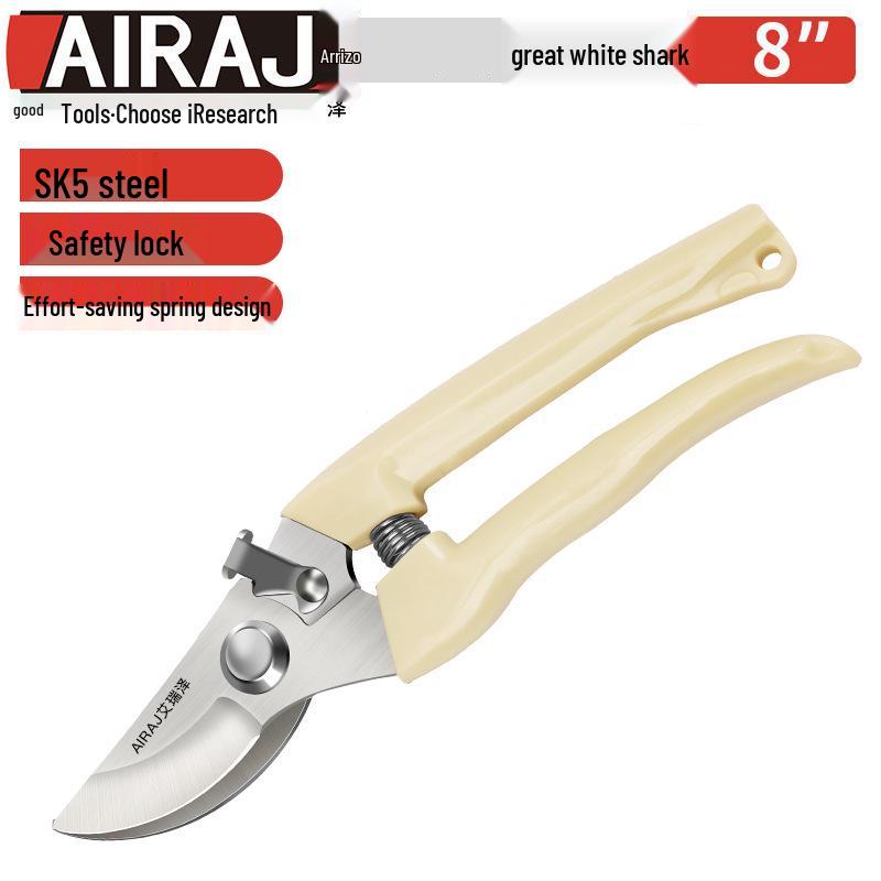 Multi-Use Pruning Scissors for Branches, Flowers, Vegetables, and Fruits