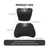 2026 saf73D Elastic Car Headrest Pillow Breathable Neck Support For Volkswagen VW Scirocco Passat Polo B5 B6 B7 CC Tiguan Sharan Touran