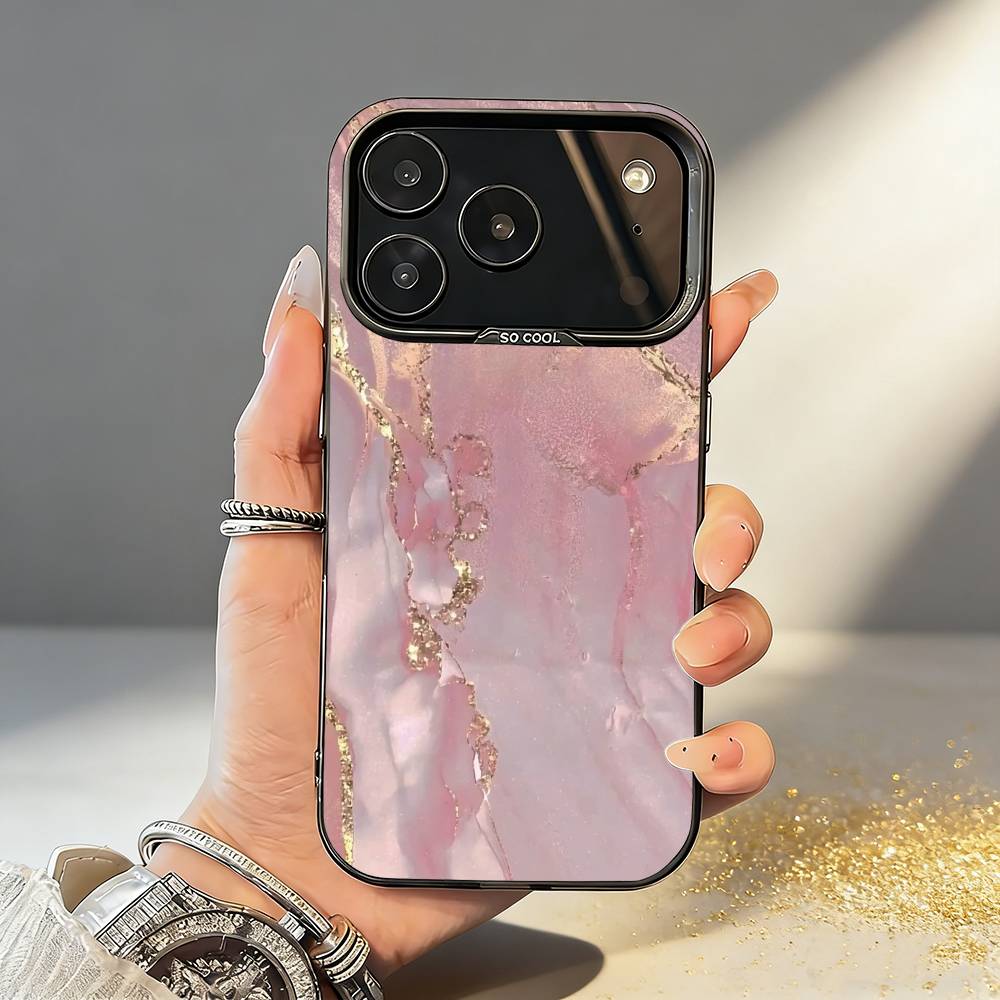 

Чехол для телефона G-Glitter Art с мраморным узором для iPhone17,16,15,14,13,12,11,Pro,MAX Белый Матовый Ударопрочный Чехол iPhone11PROMAX