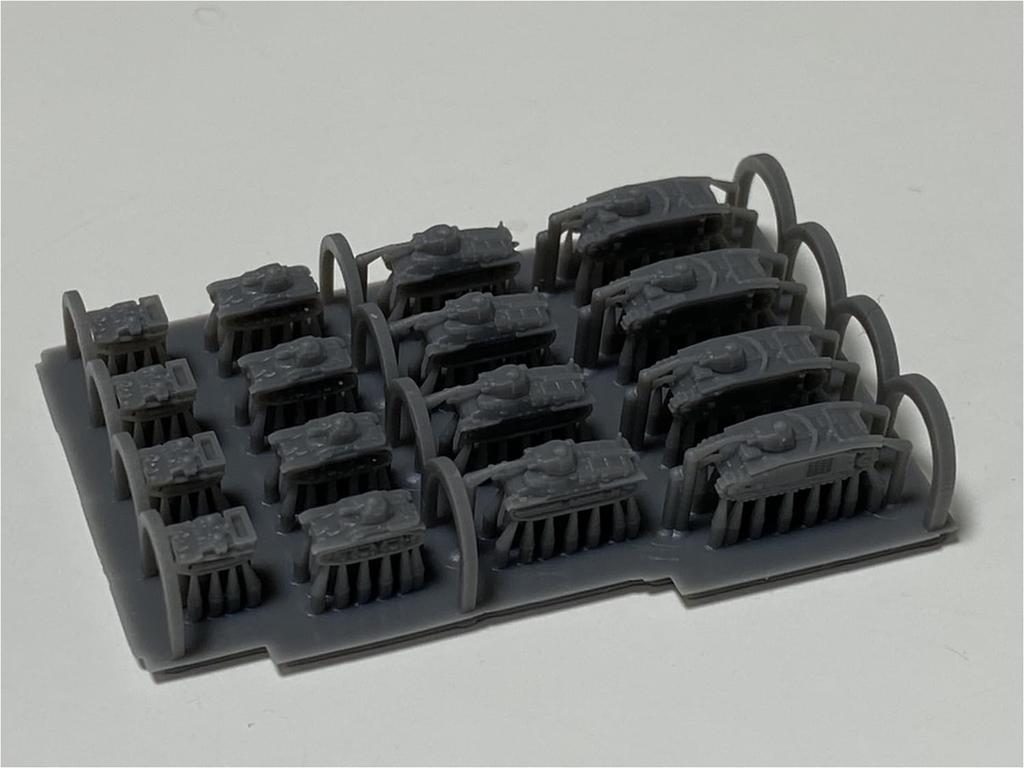 Firestarter 1/700 French Tank Set 3D Printer Kit FS-F1