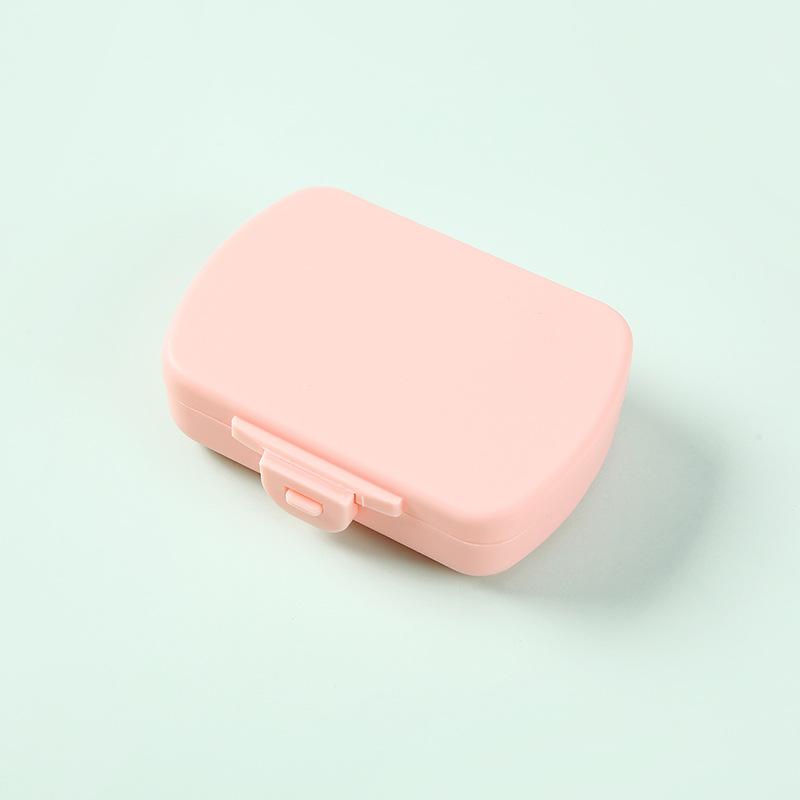 1PC Portable 6-grid Pill Box Drug Storage Box One-week Pill Box Sub-packing Box Small Pill Box Portable Pill Box