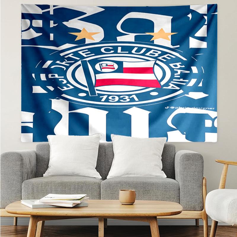Fc Crest Design Printed Printed Tapestry, for Bedroom,Livingroom, Dormitory, Large Wall Decor, Fabric Decor Fan Birthday Gifts