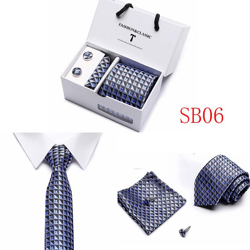 Men's 5-Piece Tie Gift Box: Formal & Wedding Attire