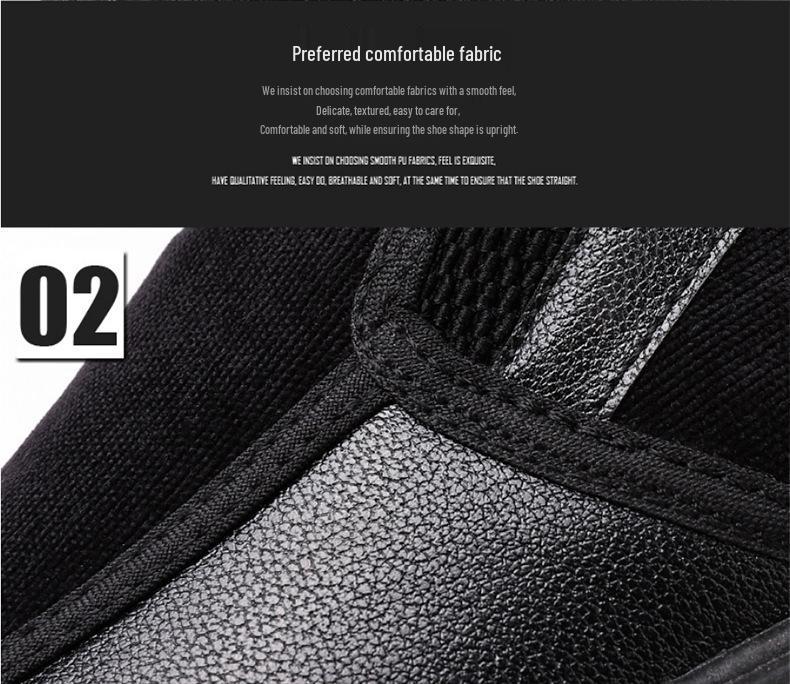 Ghete de iarnă din bumbac pentru bărbați, cu căptușeală din lână - Talpă groasă, rezistente la frig și confortabile pentru seniori